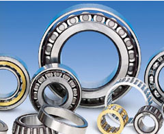 thrust bearings, taper roller bearings, ball bearings